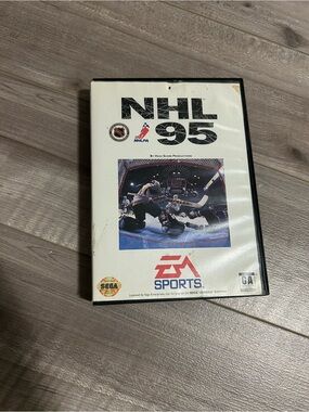 NHL 95 Classic Hockey Game Sega